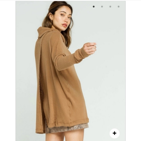 New free people Juicy Long Sleeve Vintage Bronze - Picture 2 of 4